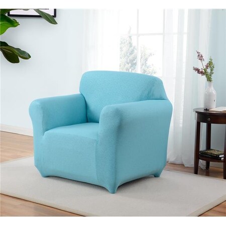 Madison Industries Madison ING-CH-AQ Kathy Ireland Ingenue Chair Slipcover; Aqua ING-CH-AQ